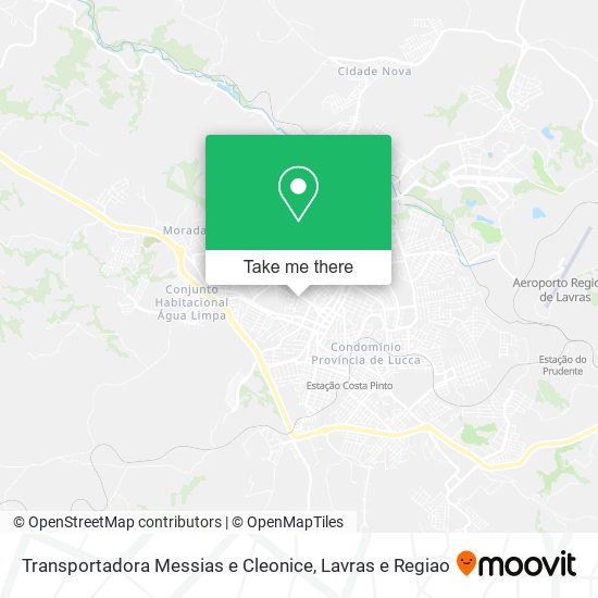 Transportadora Messias e Cleonice map