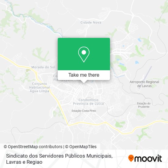 Sindicato dos Servidores Públicos Municipais map