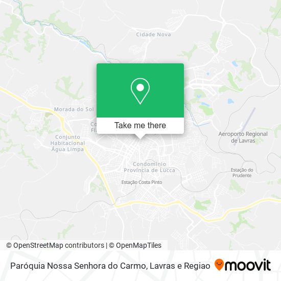 Paróquia Nossa Senhora do Carmo map