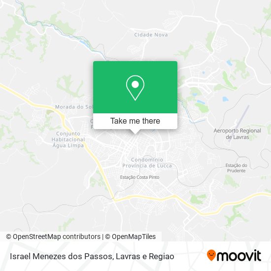 Mapa Israel Menezes dos Passos