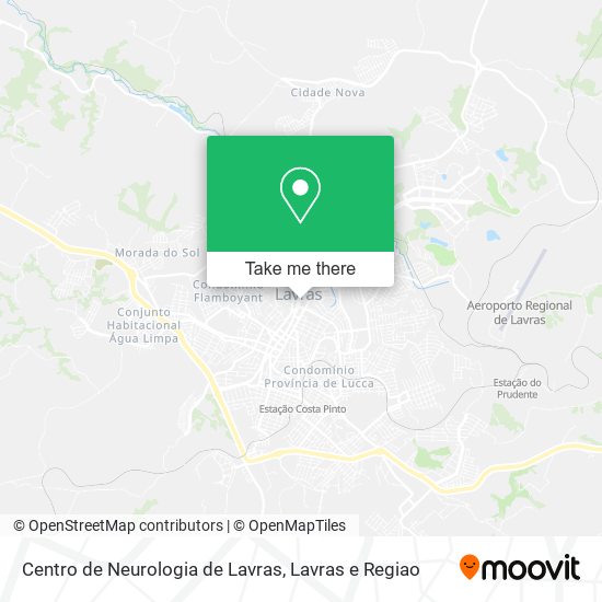 Centro de Neurologia de Lavras map