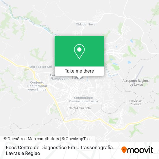 Ecos Centro de Diagnostico Em Ultrassonografia map