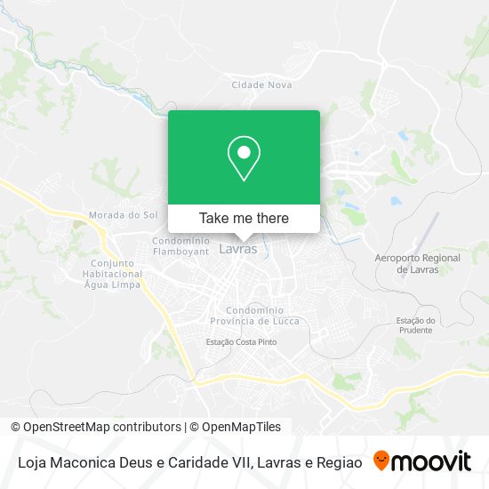 Loja Maconica Deus e Caridade VII map