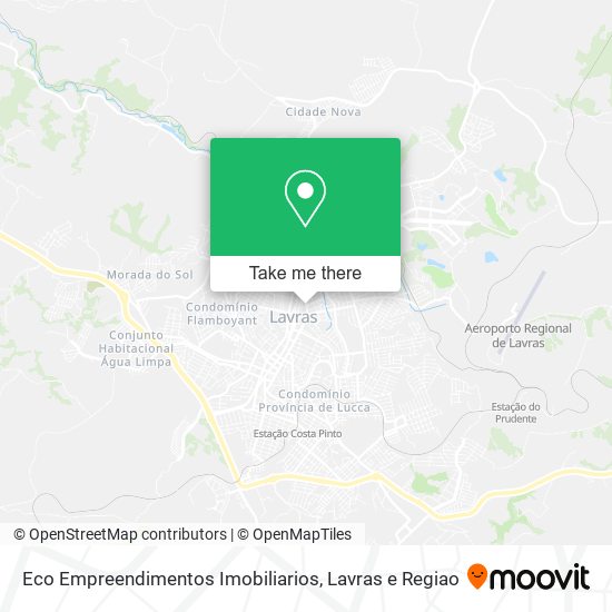 Mapa Eco Empreendimentos Imobiliarios