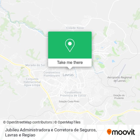 Jubileu Administradora e Corretora de Seguros map