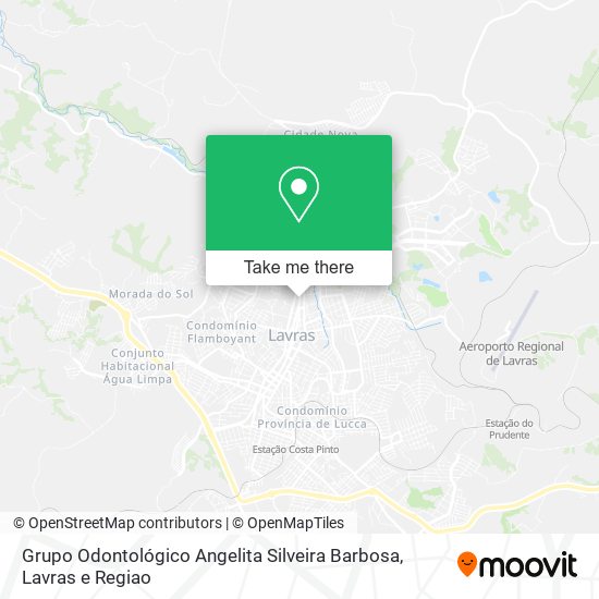 Mapa Grupo Odontológico Angelita Silveira Barbosa