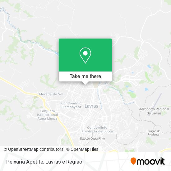 Peixaria Apetite map