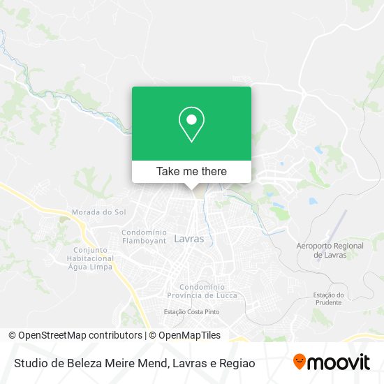 Studio de Beleza Meire Mend map