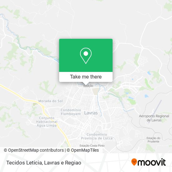 Tecidos Leticia map