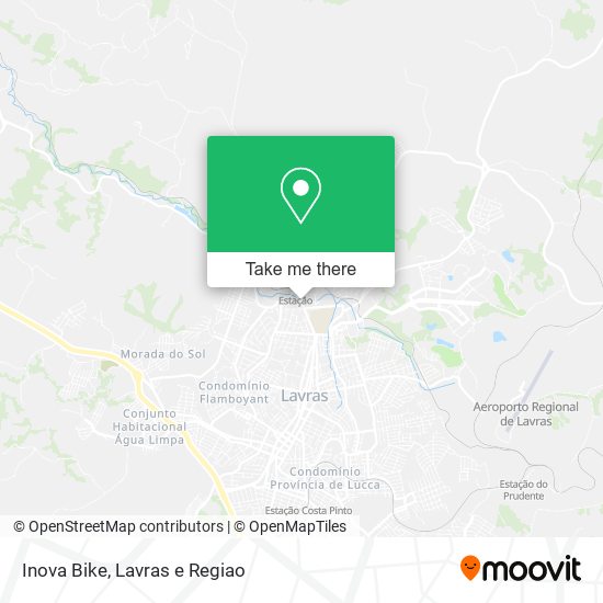 Inova Bike map