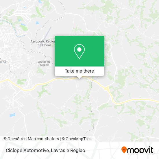 Mapa Ciclope Automotive