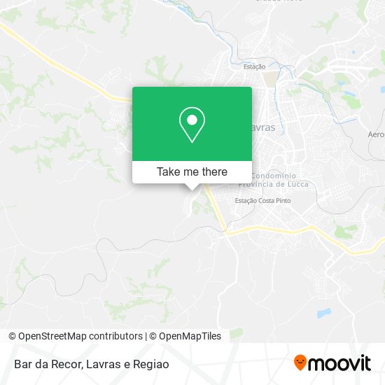Bar da Recor map