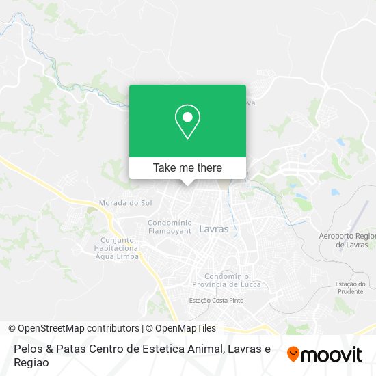 Mapa Pelos & Patas Centro de Estetica Animal