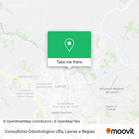 Consultório Odontológico Ufla map