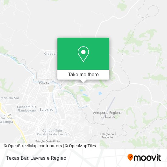 Texas Bar map