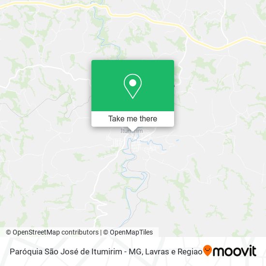 Paróquia São José de Itumirim - MG map