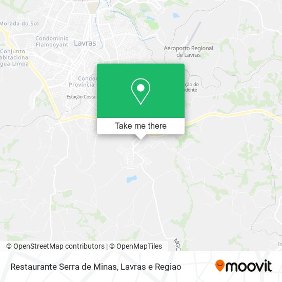 Restaurante Serra de Minas map