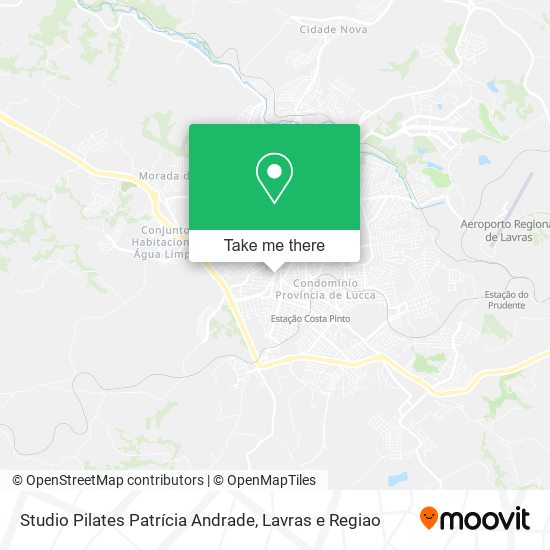 Studio Pilates Patrícia Andrade map