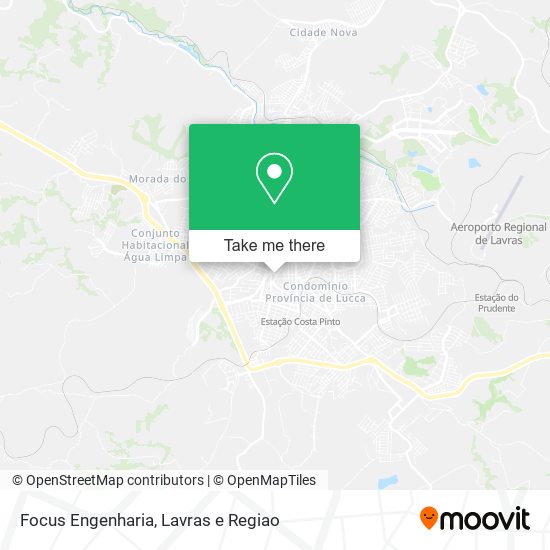 Focus Engenharia map