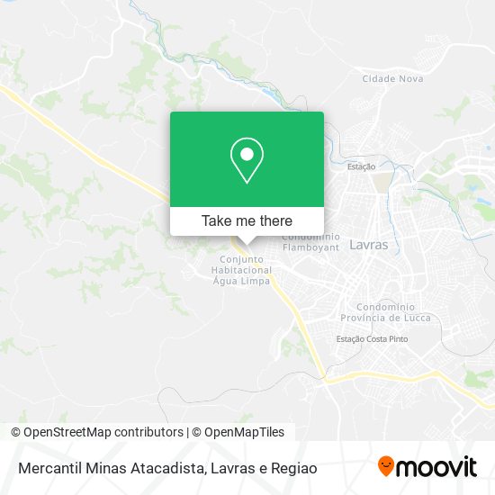 Mapa Mercantil Minas Atacadista