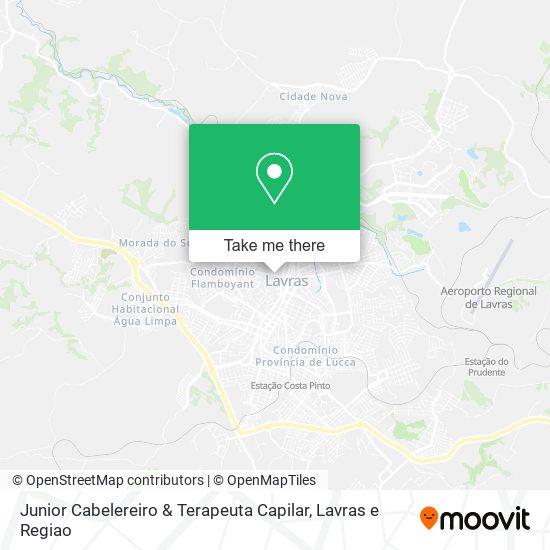 Mapa Junior Cabelereiro & Terapeuta Capilar