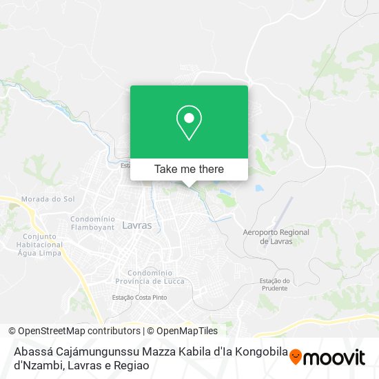 Abassá Cajámungunssu Mazza Kabila d'Ia Kongobila d'Nzambi map