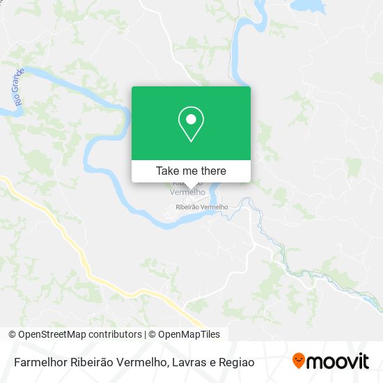 Farmelhor Ribeirão Vermelho map