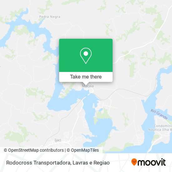 Mapa Rodocross Transportadora