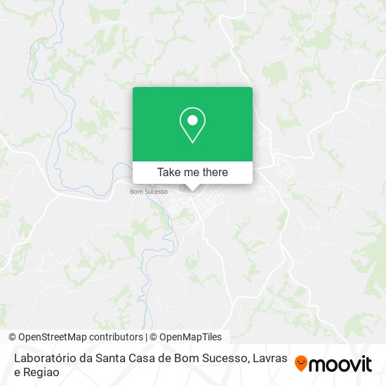 Laboratório da Santa Casa de Bom Sucesso map