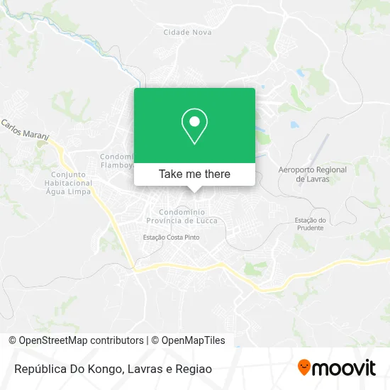 República Do Kongo map