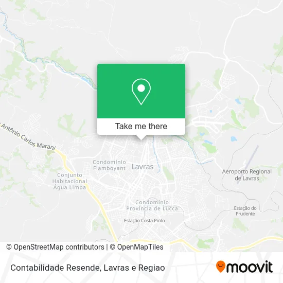 Contabilidade Resende map