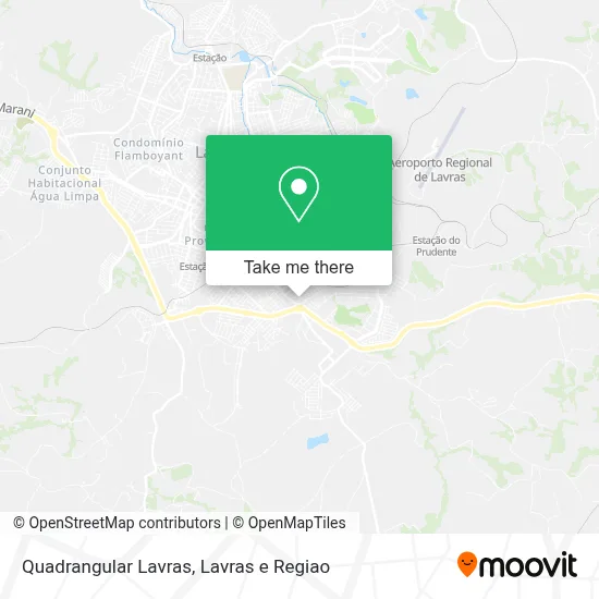Quadrangular Lavras map