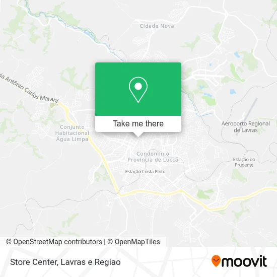 Store Center map