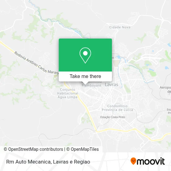 Rm Auto Mecanica map