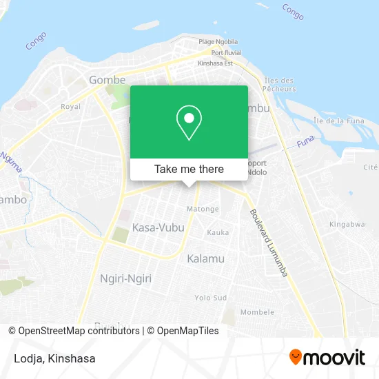 Lodja map