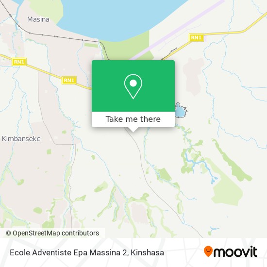 Ecole Adventiste Epa Massina 2 map