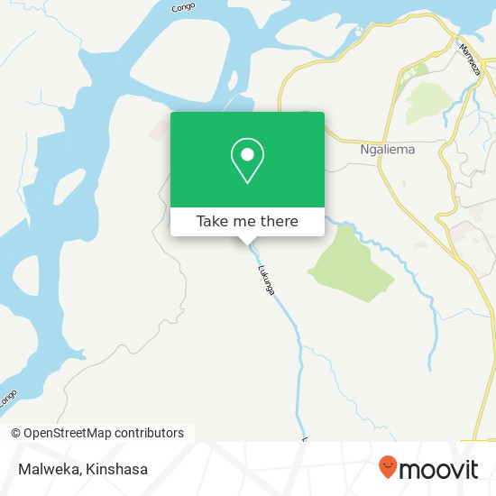 Malweka map