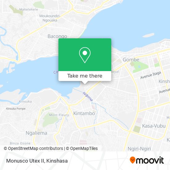 Monusco Utex II map