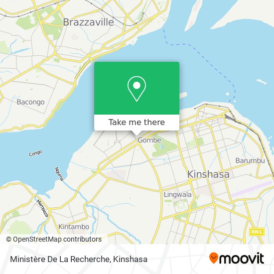 Ministère De La Recherche map