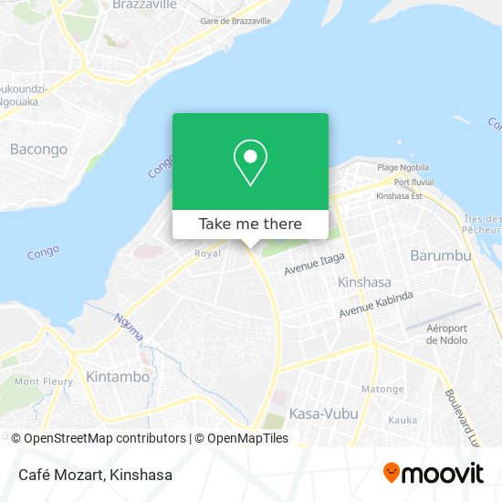 Café Mozart map