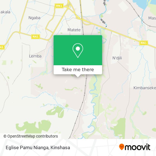 Eglise Pamu Nianga map