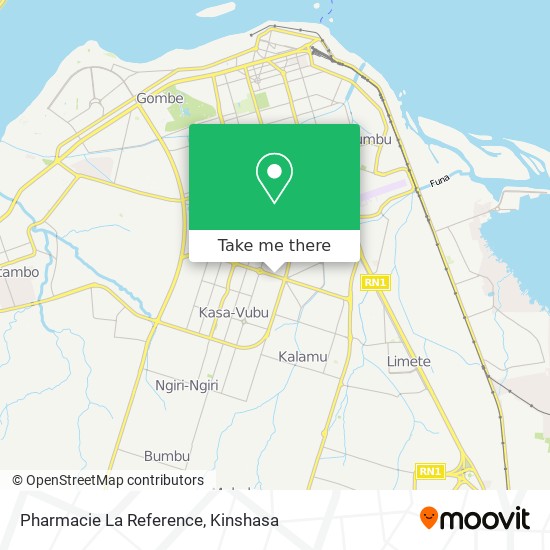 Pharmacie La Reference map