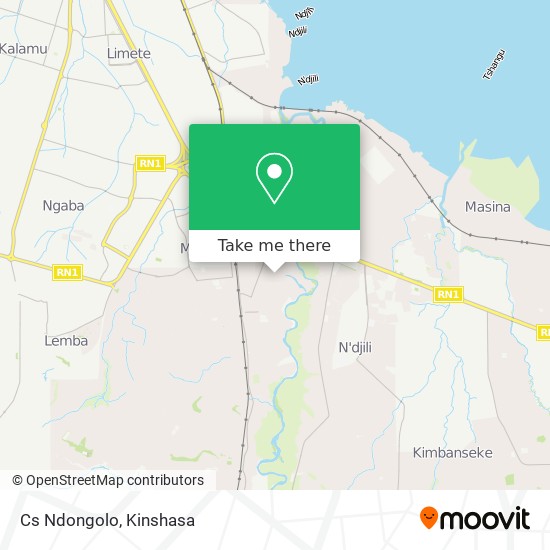 Cs Ndongolo map