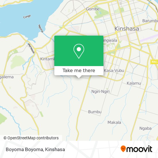 Boyoma Boyoma map