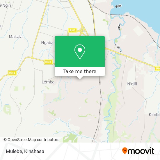 Mulebe map