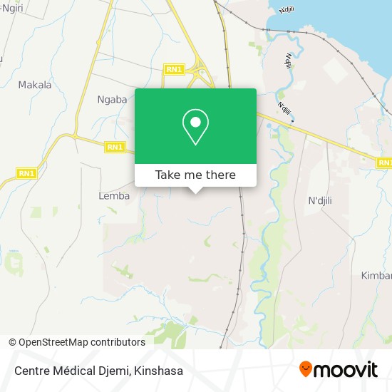 Centre Médical Djemi map