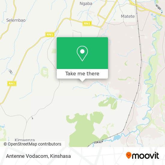 Antenne Vodacom map