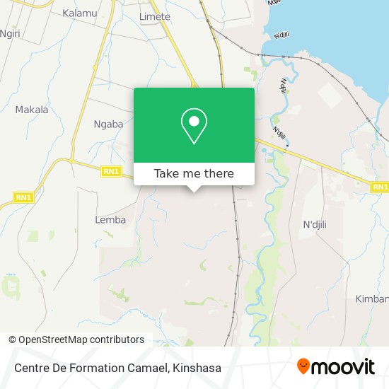 Centre De Formation Camael map