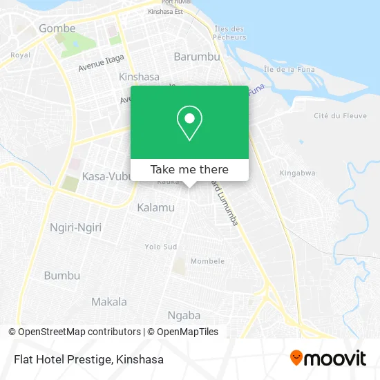 Flat Hotel Prestige map