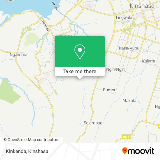 Kinkenda map